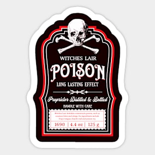 Witch Poison Sticker